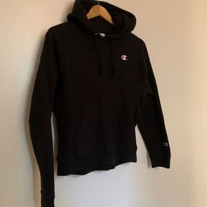 Black Champion Reverse Weave Hoodie